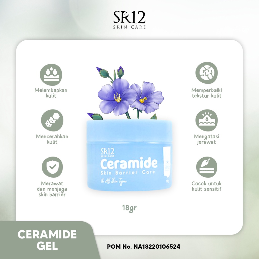 Jual Ceramide Skin Barrier Care SR12 18gr Moisturizer Pelembab Kulit