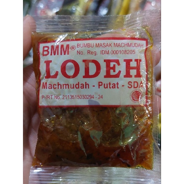 

Bumbu Masak Machmudah BMM Lodeh Bumbu Masak Langsung Jadi