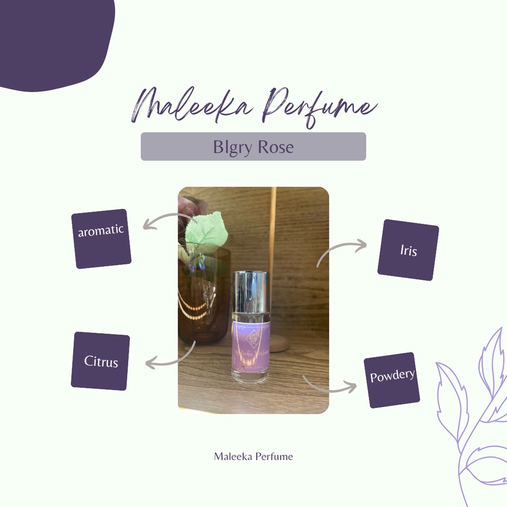 Maleeka Perfume Inspired Perfume Bvl Rose- Eau De Perfume