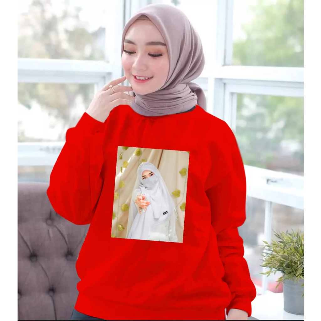 (BISA COD) ~ BAJU HIJAB NATALIA LENGAN PANJANG WANITA TERBARU-KAOS DISTRO KEREN LENGAN PANJANG CEWEK MASA KINI DAN TERLARIS