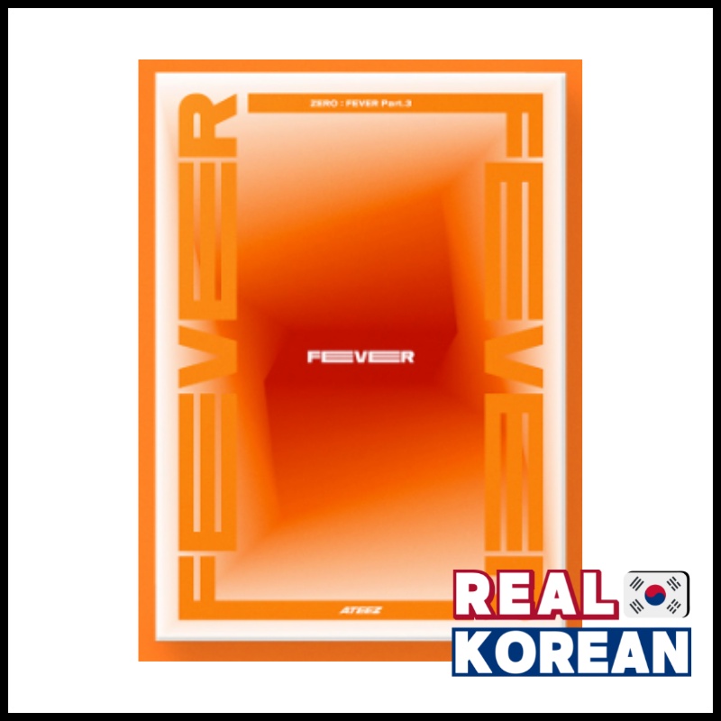 ATEEZ Album - ZERO : FEVER PART.3 + Poster [ALBUM SEALED READY STOCK]