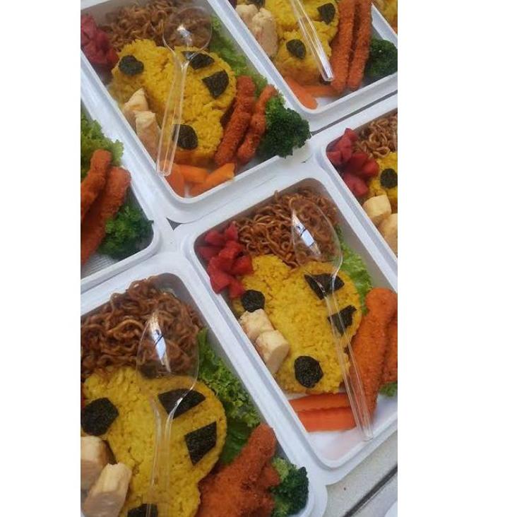 

PALING AMPUH✌️>>> Nasi Bento Anak Paket A Free Sticker Halal Enak Murah Dan Higienis