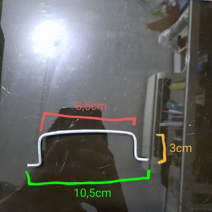 

[OFFICE] HANGER BESI KAWAT 10,5CM