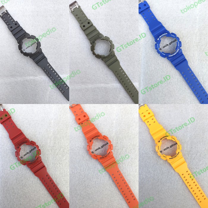 Jhg Bnb Bezel & Strap G-Shock Gshock Ga100/Ga110/Gd100/Gd120