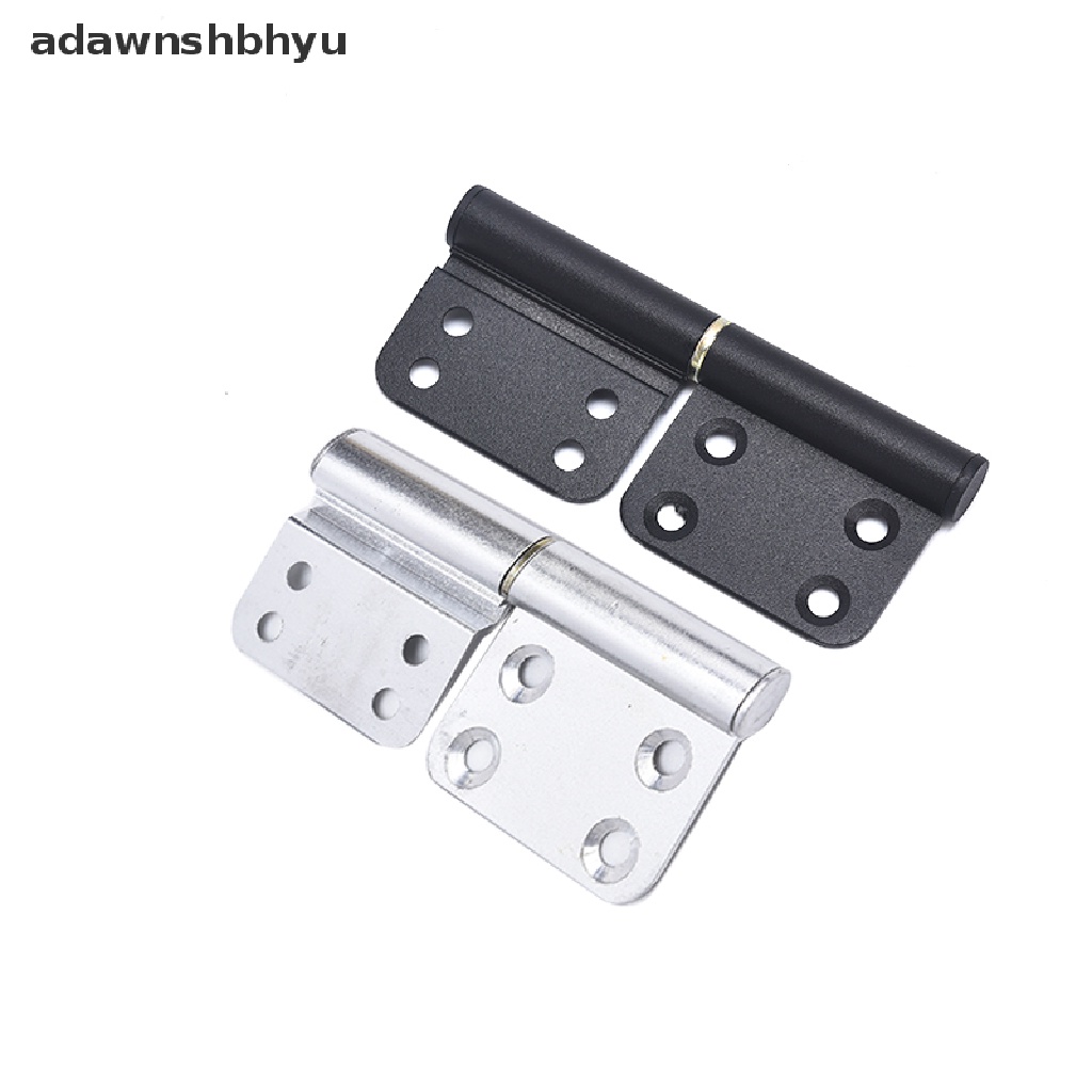 Adawnshbhyu Engsel Pintu Aluminium Bendera Hitam Engsel Lepas Pasang Engsel Pintu Dapur 4inch X2 ID