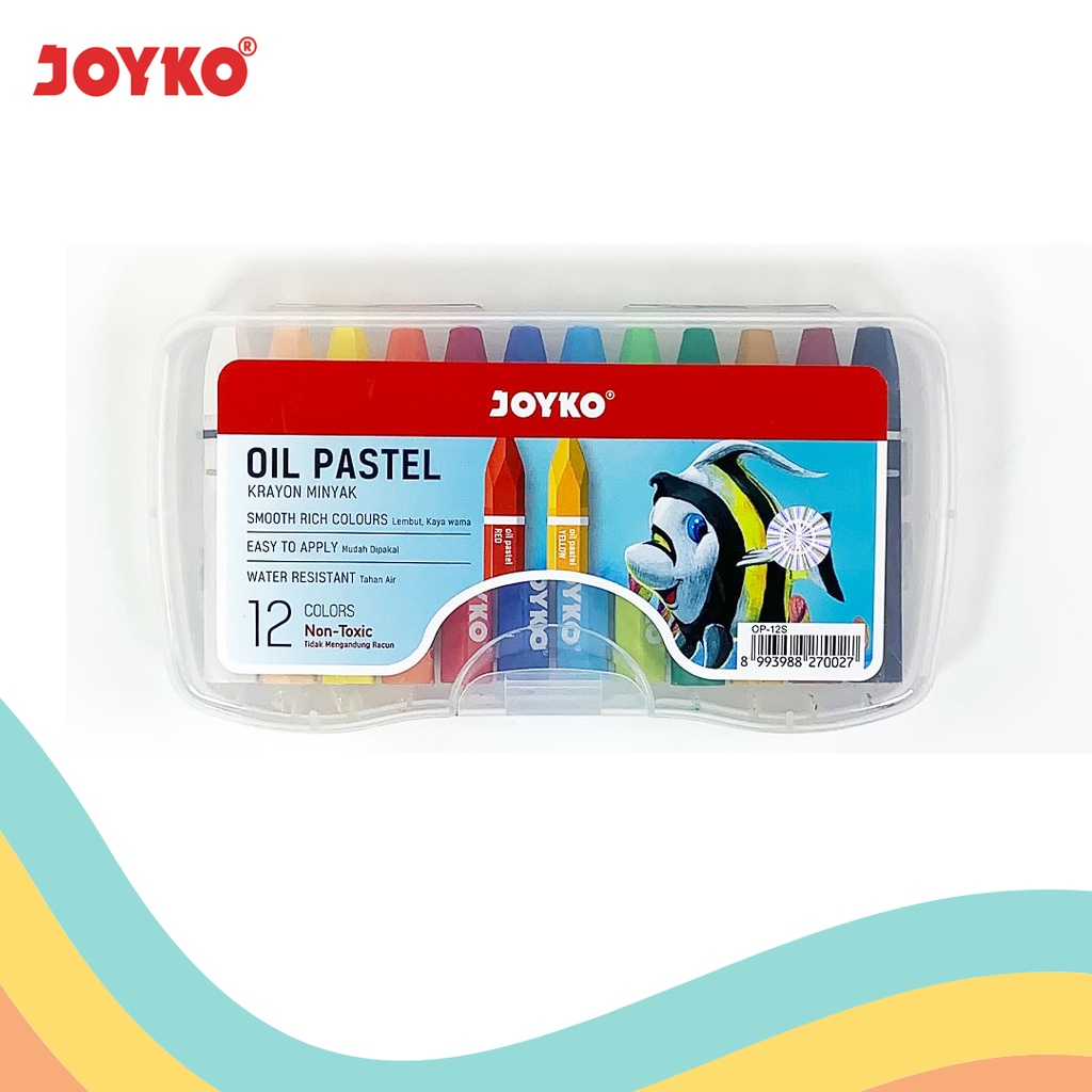 

PASTEL 12 WARNA JOYKO OP-12S (1 PCS)