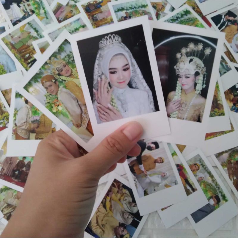 CETAK FOTO POLAROID 2R (6X9) Paket isi 100