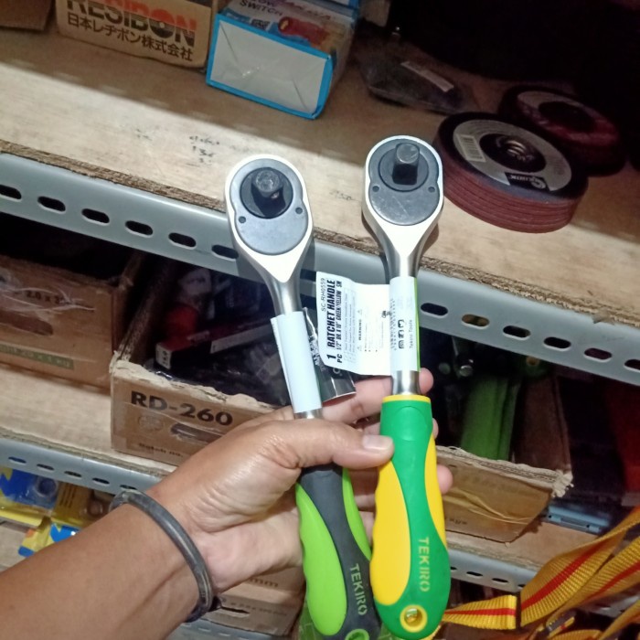 Shock Tekiro Gagang Kunci Sok Rachet 1/2" X 10