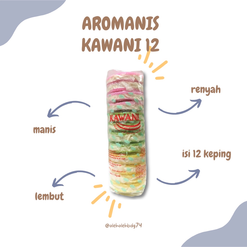 

AROMANIS / ARUMANIS / RAMBUT NENEK / GULALI / AROMANIS KAWANI ISI 12