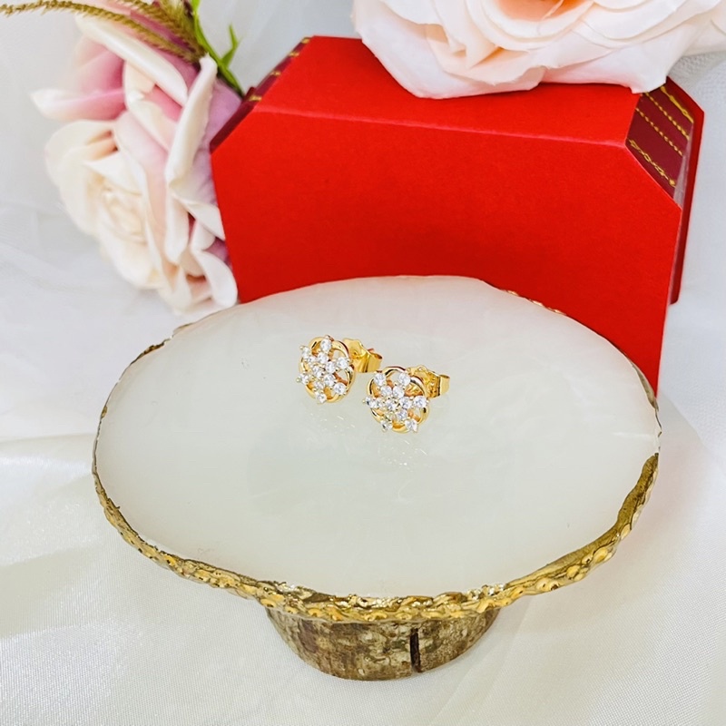 Anting tusuk permata murah meriah xuping