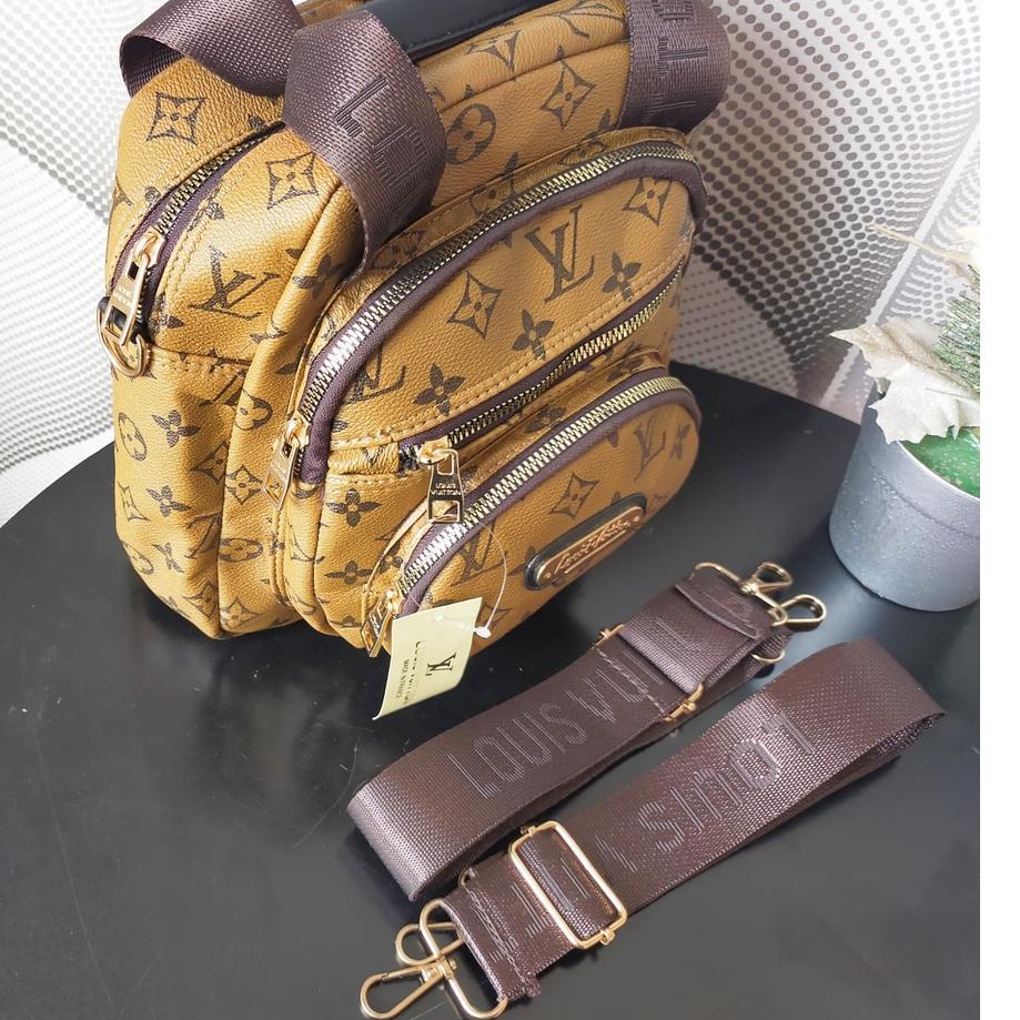 Star Seller BEST SELLER Ransel Lv Dakota Super Premium tas m tas punggung multifungsi double