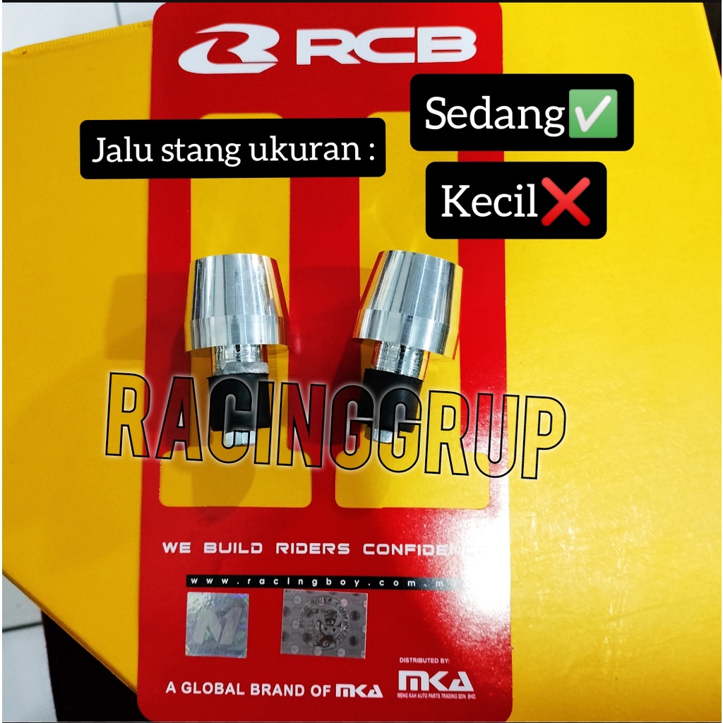 handgrip rcb original hg 55 sarung gas racing boy original hg55 + jalu stang chrome model pcx universal motor handle grip sarung gas racing boy original handgrip jalu rcb honda yamaha suzuki kawasaki rcb vespa sprint(G90)