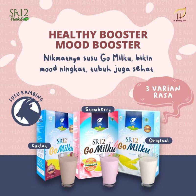 

Susu kambing etawa Gomilku sr12 600g