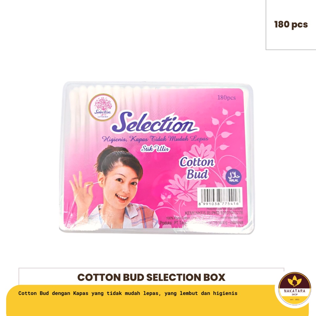 Jual Cotton Bud Selection Kemasan Box Isi Pcs Shopee Indonesia