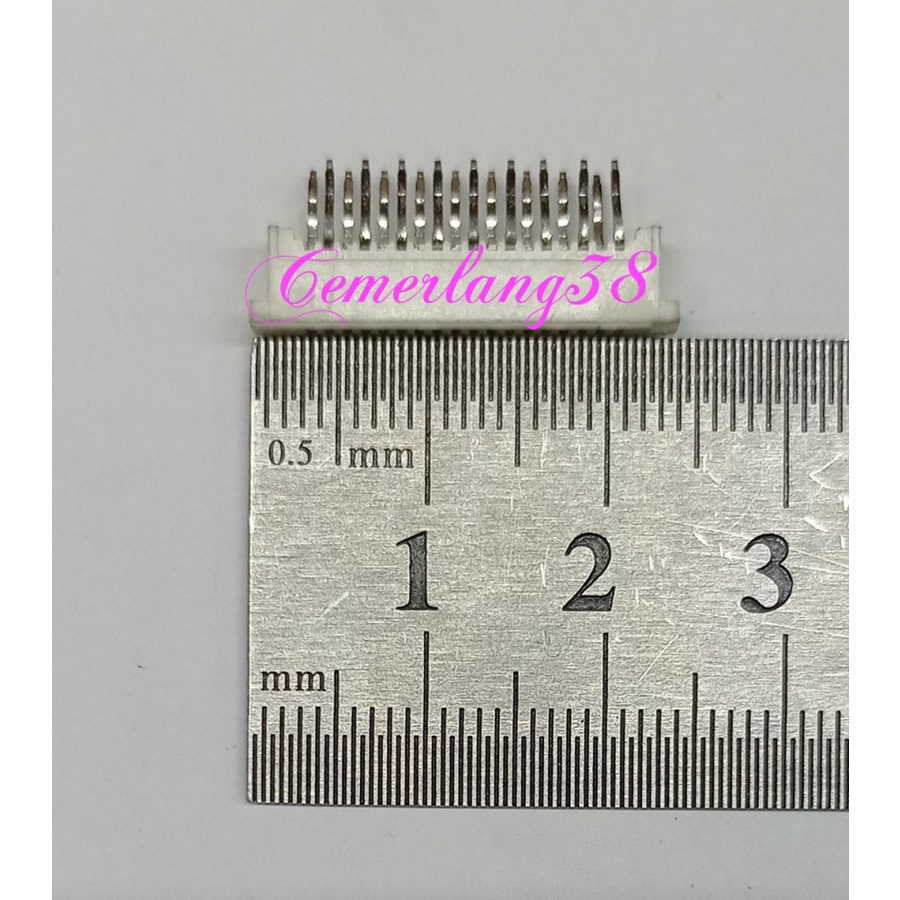 Soket / Konektor Kabel Flexible 15 pin SDG FFC FPC Socket ConnectorR