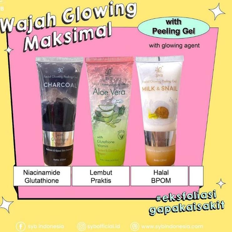 Beli cepaat--SYB Peeling Gel Aloevera BPOM | Peeling Gel BPOM | Angkat daki wajah | Peeling Gel SYB 
