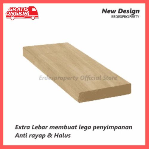 Papan kayu ambalan rak dinding / Papan kayu ambalan mahoni / papan ambalan kayu 2 meter / papan amba