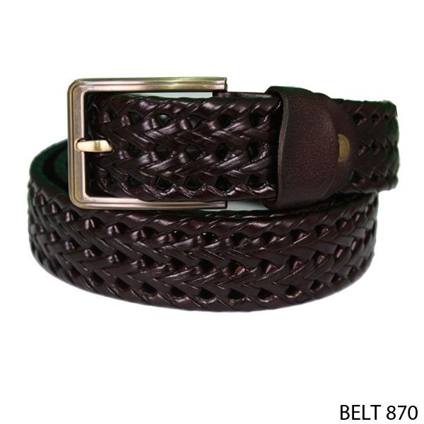 Gesper Pria Trendy Semi Kulit Hitam – BELT 870