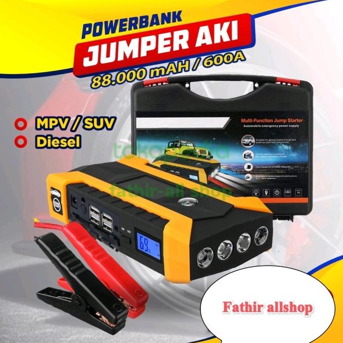 Jamper Aki Mobil PowerBank Jumper Aki Mobil Berkualitas