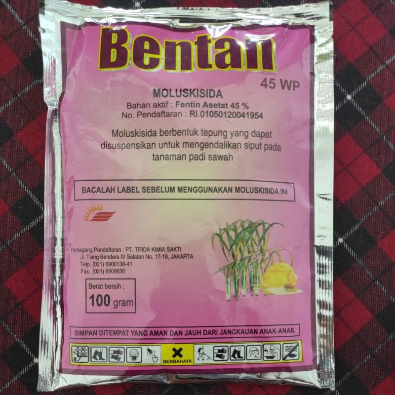 RACUN KEONG BENTAN 45 WP MOLUSKISIDA 100 GRAM
