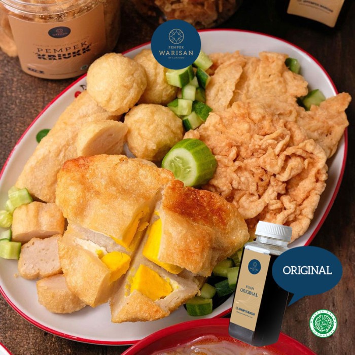 

Pempek warisan enak nikmat mix besar (frozen) - paket - PMB7 - Original