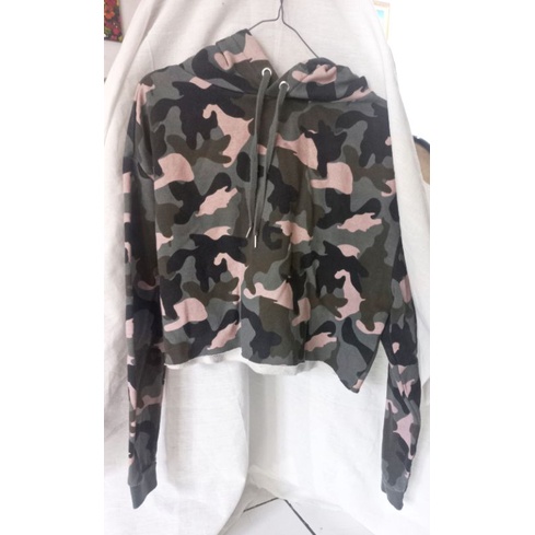hoodie crop top pull&bear