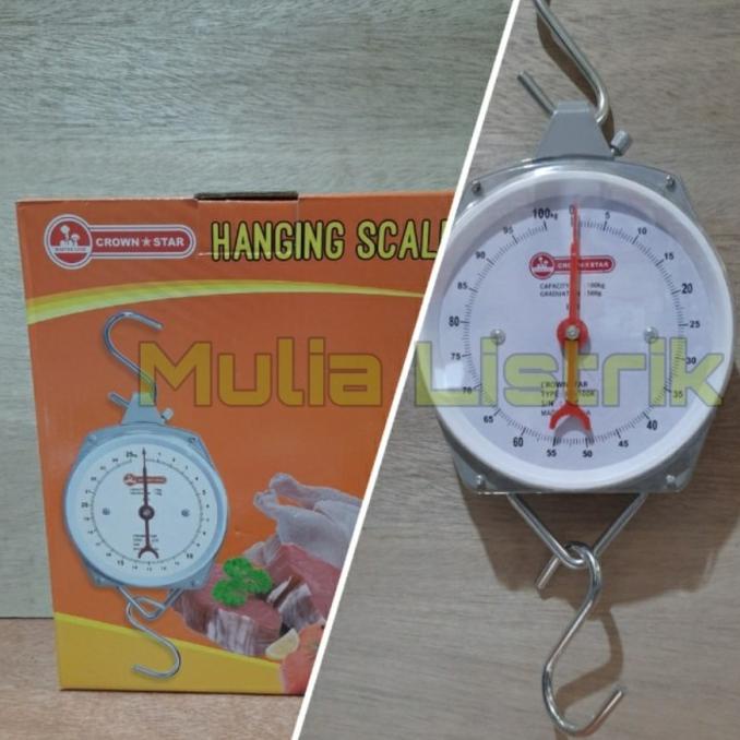Timbangan Gantung Besi 100Kg/Timbangan Gantung Jarum 100Kg