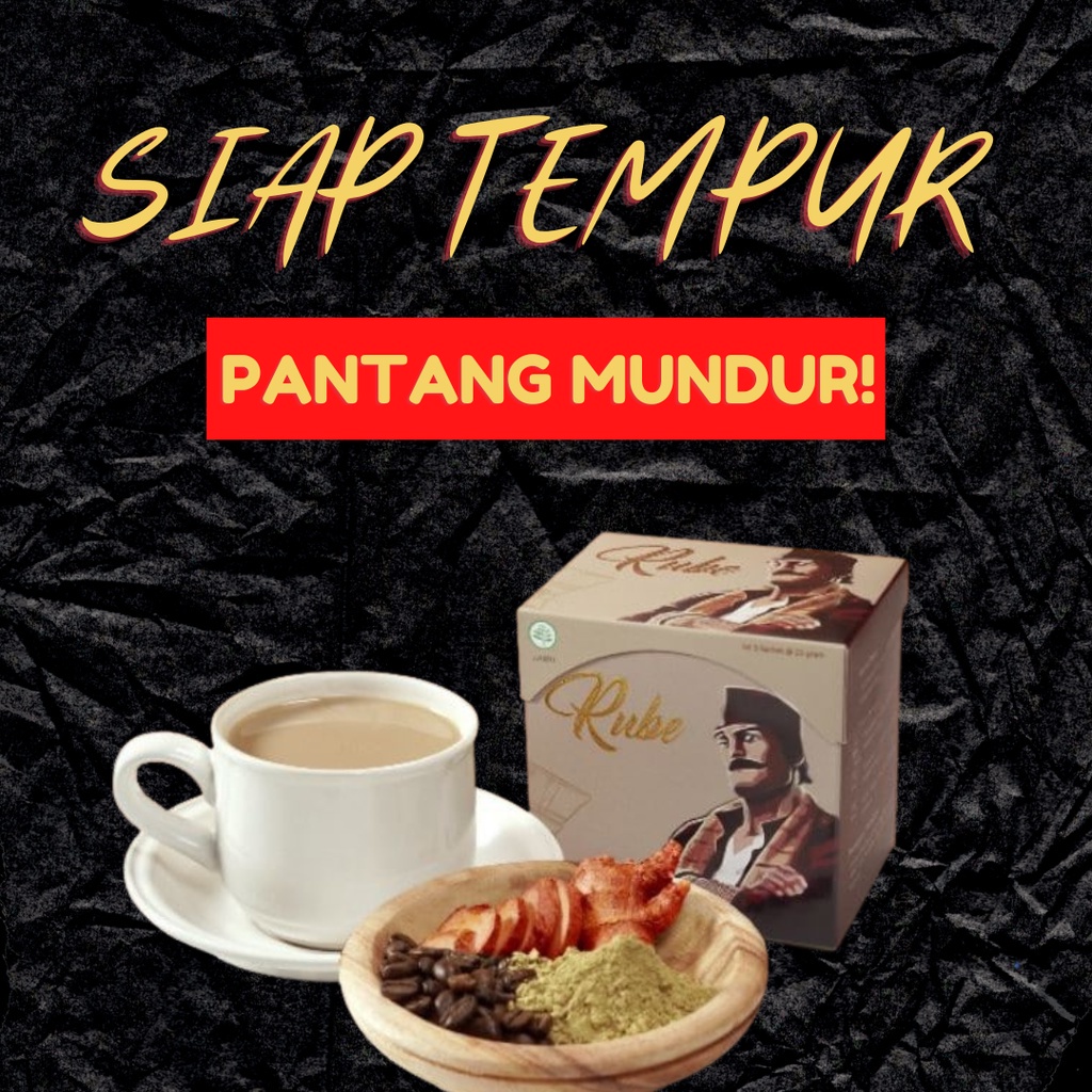 

Kopi Rube Asli - Kopi Rube Sachet Terdaftar BPOM | Kopi Bubuk Arabica | Rube Coffee [BISA COD]