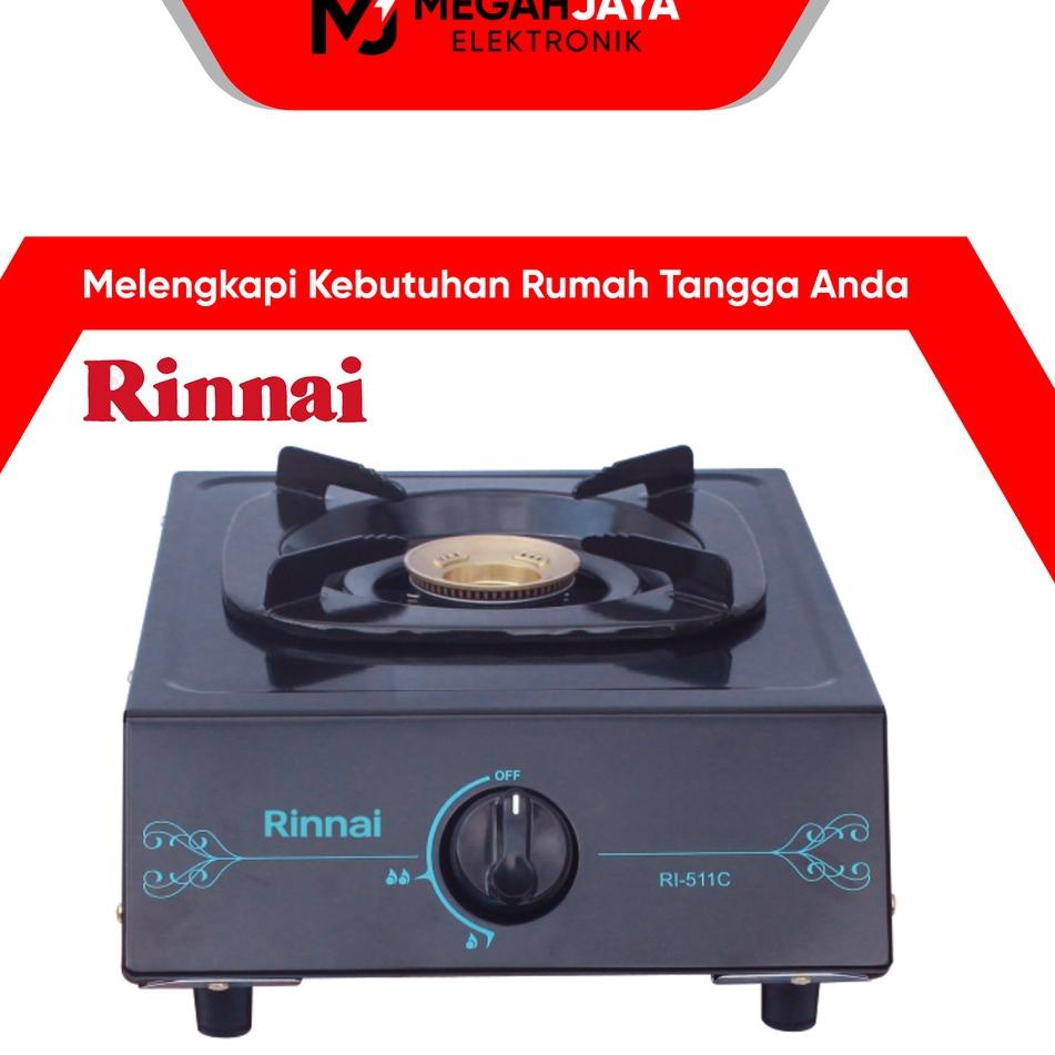 Murah Banget RINNAI KOMPOR RI 511C / RI-511C / RI511 C / RI 511 C (1 TUNGKU) GARANSI RESMI