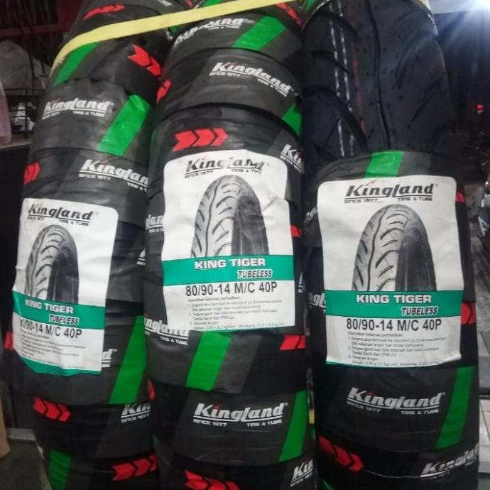 Ban Tubeless 80/90-14 Kingland King Tiger