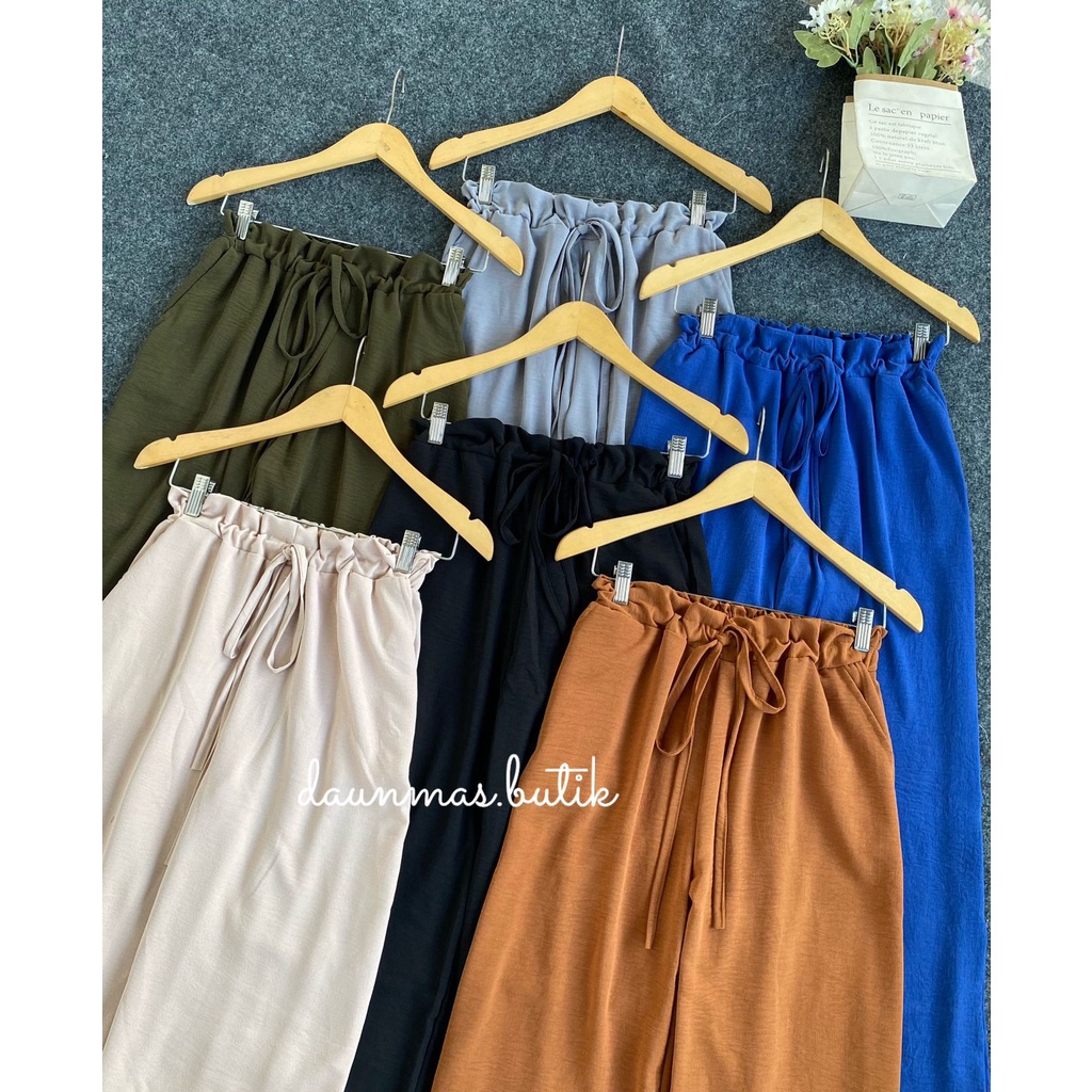 1KG MUAT 4PCS | JAFER KULOT TALI SERUT AIRFLOW CRINKLE PREMIUM HITS OOTD FASHION WANITA