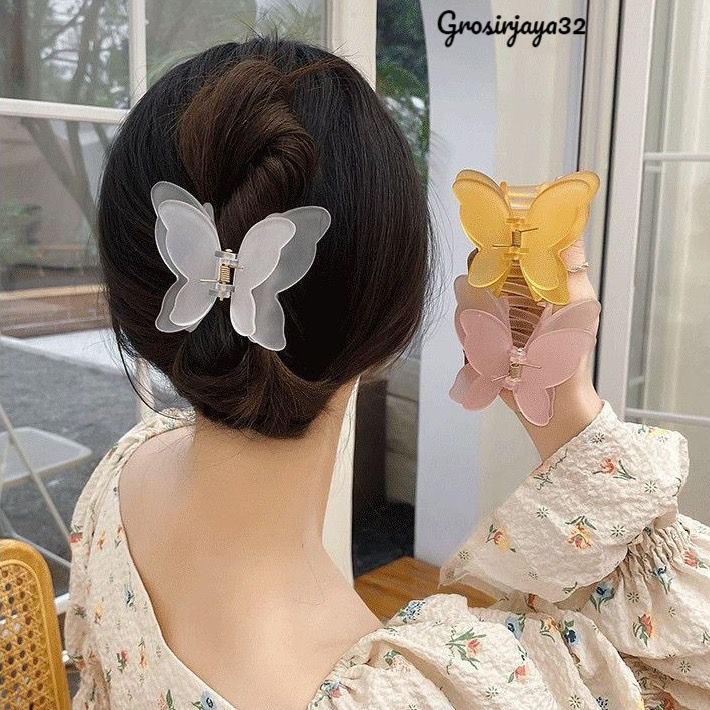 (GROSIRJAYA32) JEDAI KUPU AKRILIK ANGGUN CANTIK FASHION KOREA