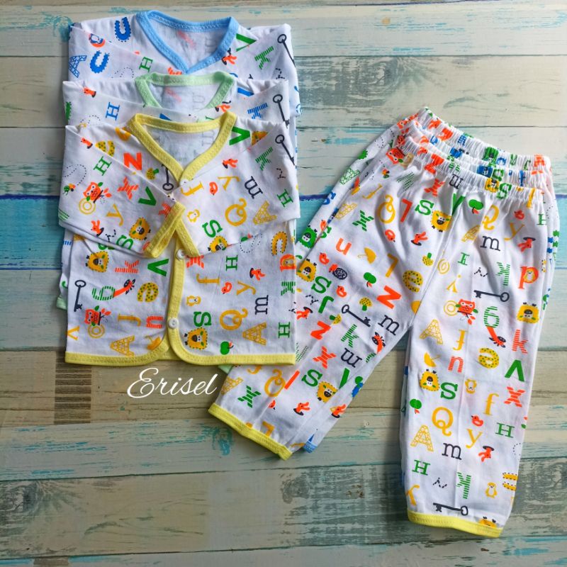 Setelan Bayi Newborn 18 Pcs Baju dan Celana Bayi Baru Lahir