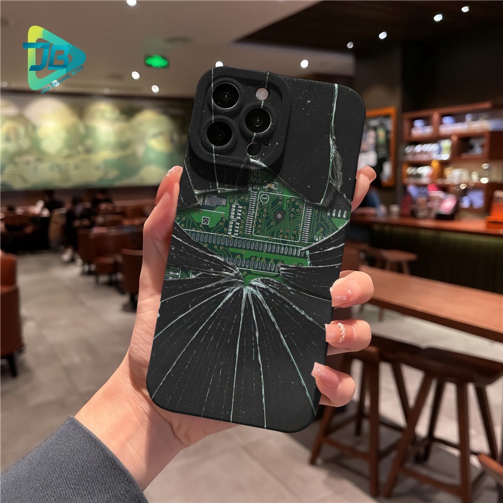 CUSTOM CASE SOFTCASE SILIKON PROCAMERA KACA PECAH CUSTOM XIAOMI REDMI 6A 8 8A PRO 9 9A 9C 10A NOTE 8 9 10 10S POCO M3 M4 JB6536