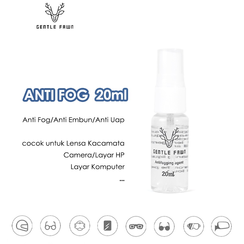 Pembersih Spray Anti Fog/Anti Embun/Anti Uap Multifungsi Lensa Kacamata/Camera/Layar HP/Layar Komput