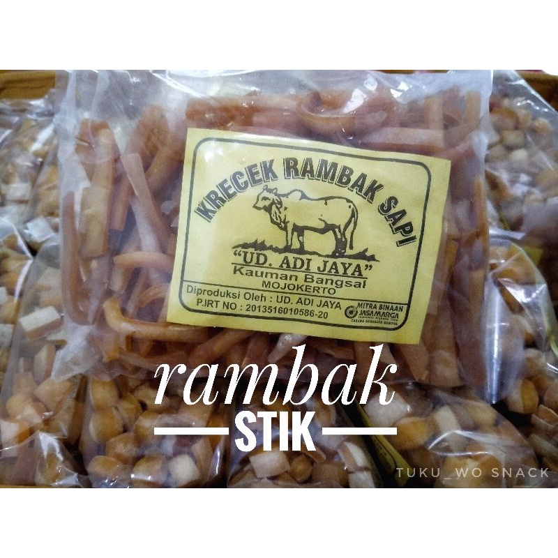 

Krecek Rambak Kulit Sapi - Langsung Goreng 500 gram