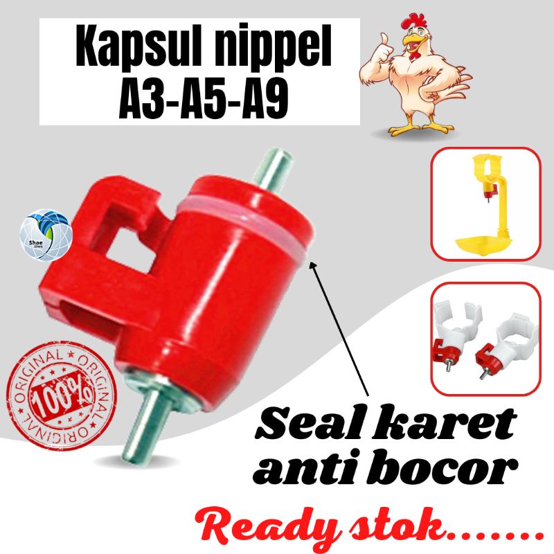 Kapsul Nipel Kapsul Nipple Nippel Kapsul Nipel Kapsul Nipple Kapsul G lock Nipple A9 A5 A3 Nepel Ayam Petelur Broiler