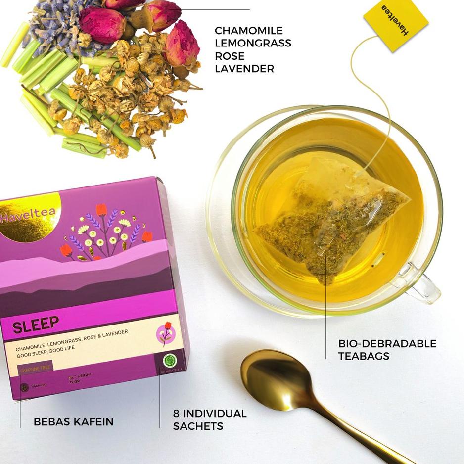 

Diskon✔️Haveltea SLEEP | Teh Indonesia Bunga Chamomile Tea | Pengantar Tidur | Bebas Kafein|SQ5