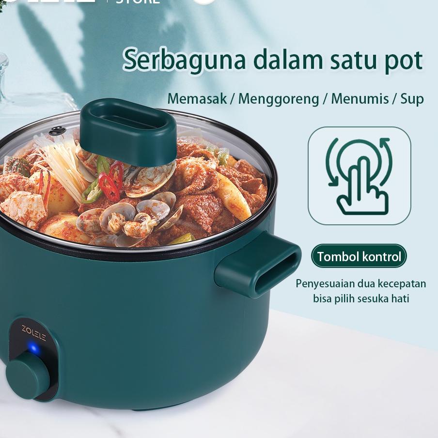 SNT139 ZOLELE Rice Cooker Magic Com 3 Liter Penanak Nasi 3 In 1 Panci Listrik Elektrik Multifungsi L
