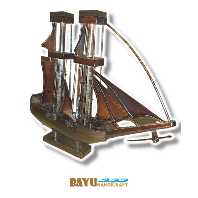 Souvenir Kapal Kayu Miniatur