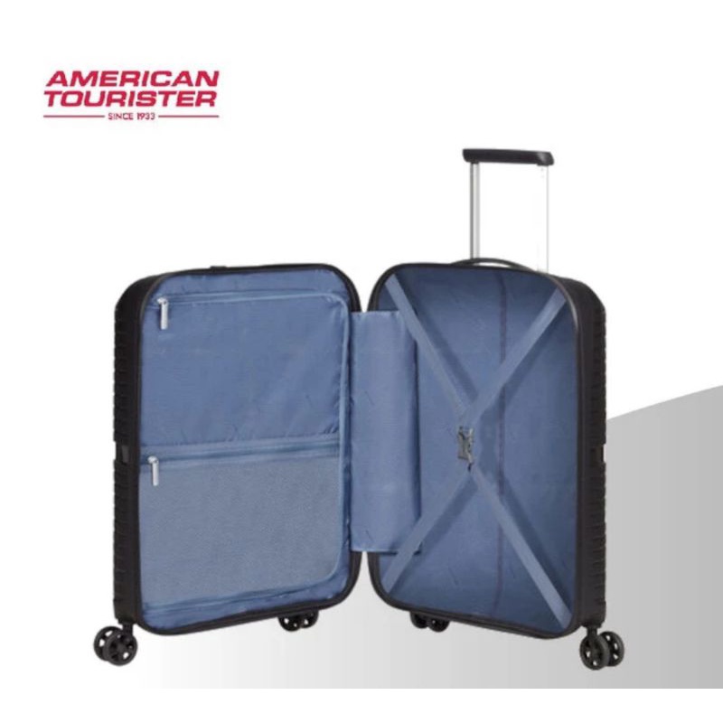 Koper American tourister Airconic size cabin 20inch extra ringan