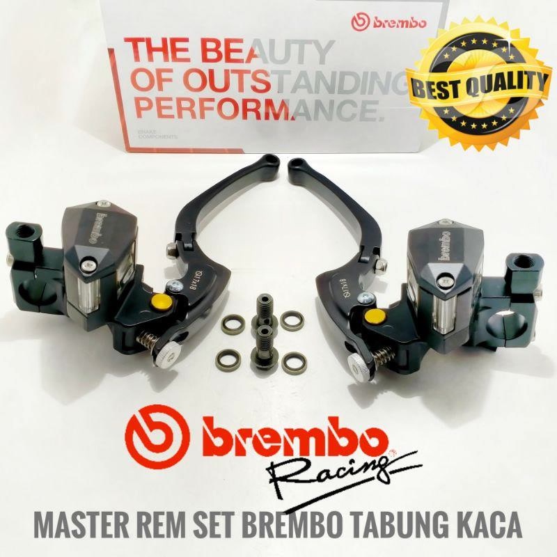 HANDLE MASTER REM BRB RCS OVAL 17X18 FULL CNC LIPAT TABUNG KACA SET KOPLING