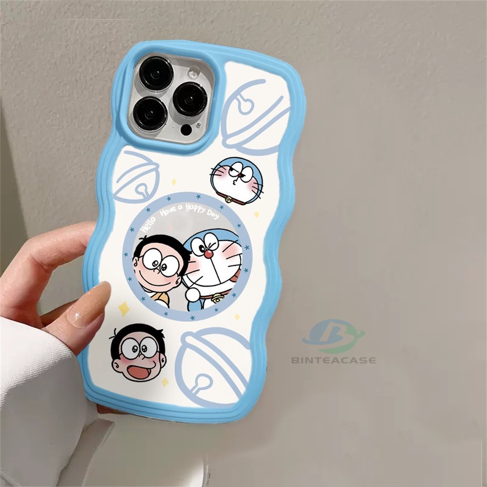 Casing TPU Redmi Note 11S 11 Pro 10C 10A 9C 9T 9A 10 5G 10S 9 8 Poco X3 Pro NFC Motif Doraemon