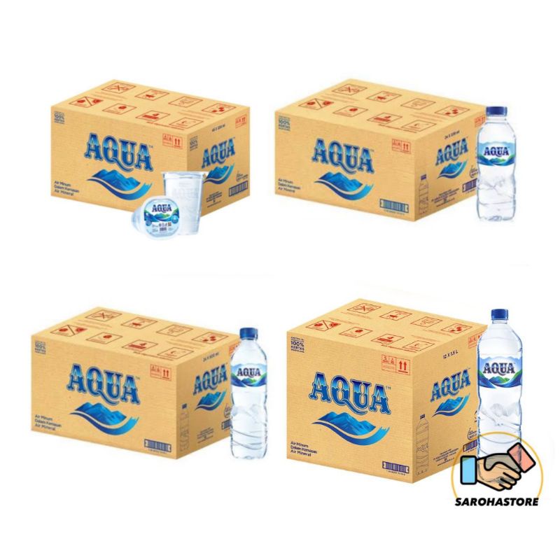 Aqua Air Mineral 1 Dus 240 ml / 330 ml / 600 ml / 1500 ml