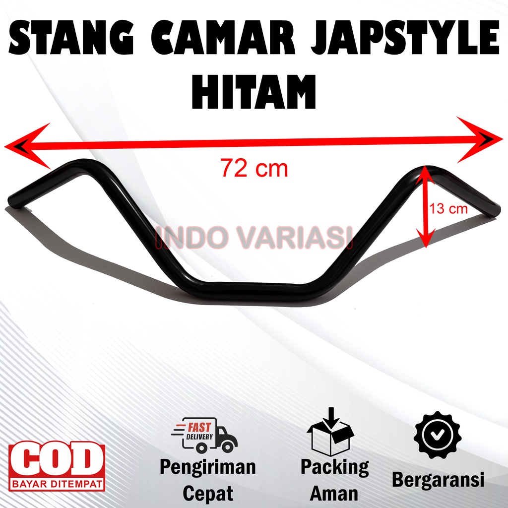 Stang Camar Japstyle Racing Touring Modif Stir Universal Motor PCX Nmax Xsr R15 Byson Vixion Dll