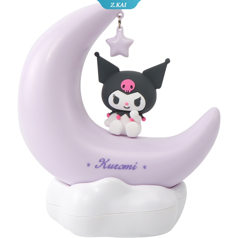 Lampu Malam Suasana Bulan Fantasi Sanrioed Lucu Kawaii Kuromi Cinnamoroll Dekorasi Desktop Lampu Meja Ornamen Hadiah [ZK]