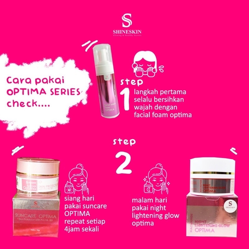 SHINESKIN PAKET OPTIMA | ECERAN OPTIMA