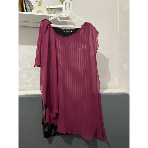 Preloved dress gucci itally