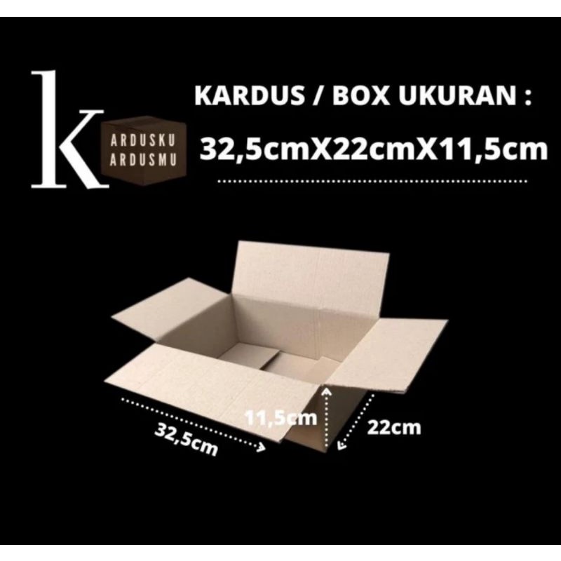 Kardus Baru Polos, Karton Box Packing, Kardus Sepatu