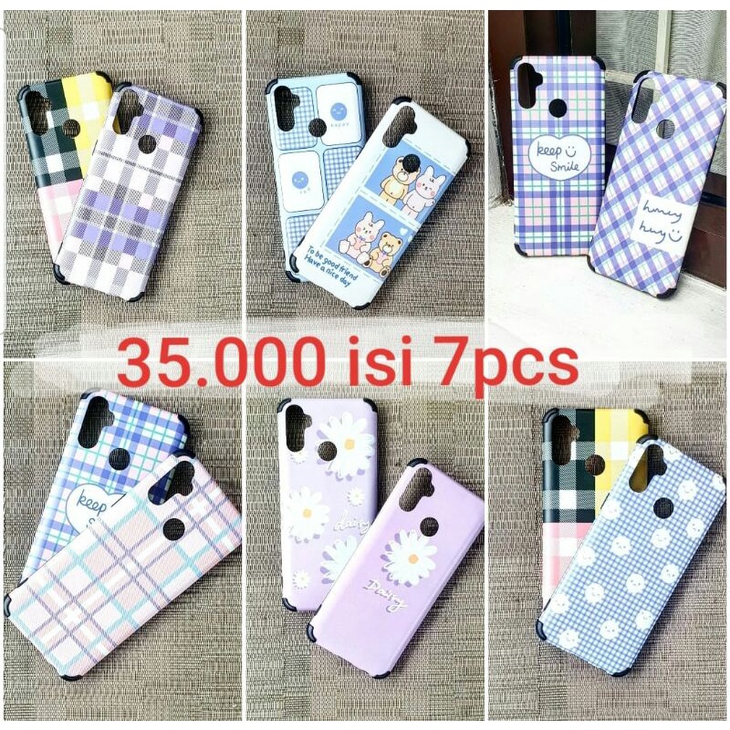 CASE OPPO 35RIBU ISI 7 PCS MOTIF RANDOM CASE CASING HP MURAH